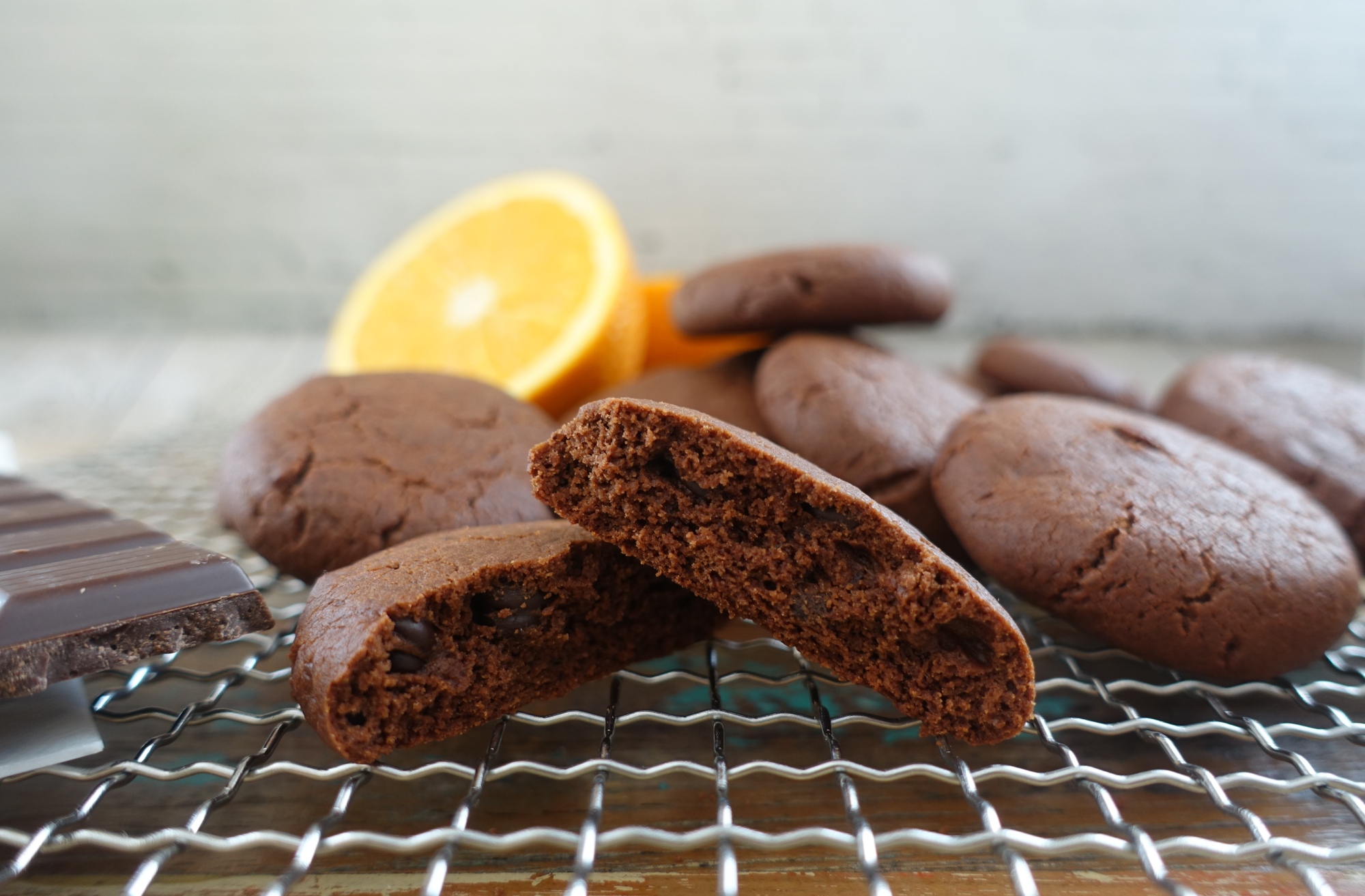 Schoko – Orangen – Cookies – linzersmileys